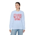 thumbnail image 7 of Softball Sweatshirt Gifts Crew Neck Shirt Long Sleeve Unisex, 7 of 7