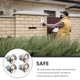 thumbnail image 4 of BRIGHTFUFU Botón de campaña de la puerta de 4 piezas botón reemplazable reemplazable botón de timbre resistente botón de timbre para el hogar, 4 of 7