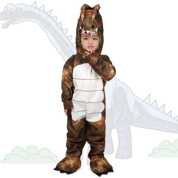 Disfraz de dinosaurio para niños, vestido elegante para niños, mono de dinosaurio cómodo SG