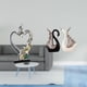 thumbnail image 2 of Estatua de pareja,Figura de pareja besándose,regalo de boda moderno,Estatua de pareja besándose en el aniversario de San Valentín,estatua de cisne,Figuras de cisne,estatuas,decoración del, 2 of 8