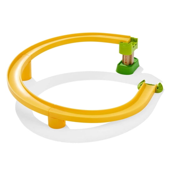 HABA Kullerbu Universal Steep Curve Track Accessory (Works with Balls & Vehicles)