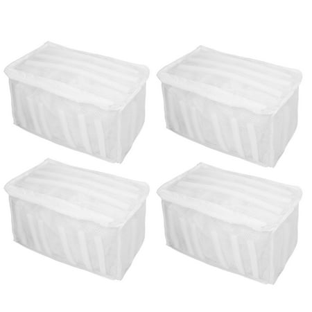 

Vervmczn Sneaker Cleaning Bag Shoes Wash Bags Mesh Washing Bag Coarse Net Fabric Durable and Reusable Wash Bag 30X20X19cm