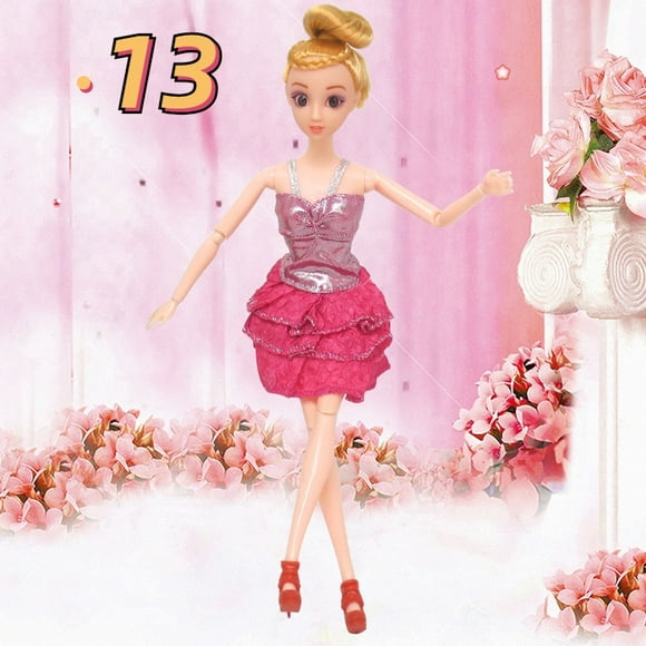 Amyove Princess BJD Doll Clothes for barbie doll clothes gown Dress evening Dress Casual Dress 30cm Doll Clothes Only