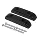 thumbnail image 2 of 2PCS Rosewood Bass Guitar Thumb Rest Finger Rest Guitar Accessories Thumb Buckle(Coffee), 2 of 2