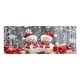 thumbnail image 2 of HWRETIE Banner De Puerta De Garaje Con Copos De Nieve Coloridos Para Decoraciones Navideñas De Fondo, 2 of 5