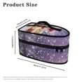 thumbnail image 6 of HELLHERO Steam Iron Storage Holder Christmas Snowman Protective Travel Steamer Bag Easy to Store and Carry, Bag Only, 6 of 6