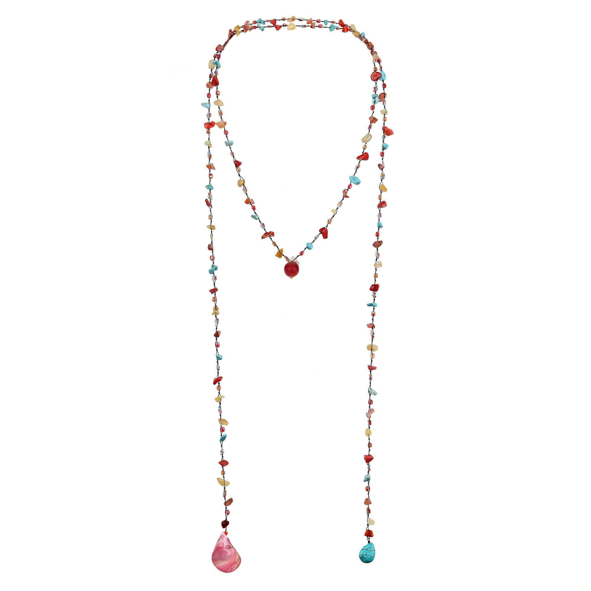 lariat wrap necklace