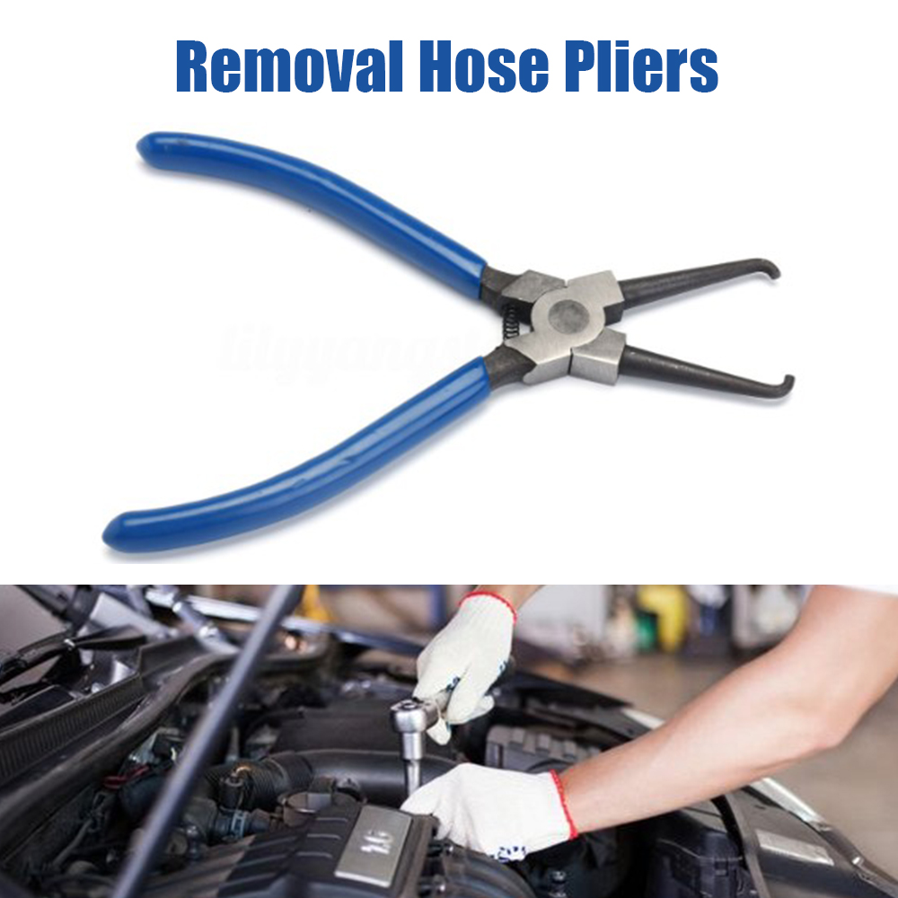 ALLTIMES Car Connector Pliers Fuel Removal Hose Pliers, Blue Carbon