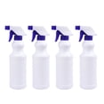 thumbnail image 1 of 4 frascos pulverizadores industriales de 500 ml (16 oz) vacíos de plástico, a prueba de fugas, resistentes a productos químicos, para diluir líquidos, productos de limpieza con alcohol., 1 of 8