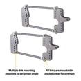 thumbnail image 2 of Universal Drag Race H.D. Parallel 4-Link Rear Suspension Kit, Adjustable, Heavy Duty, High Horsepower, Stainless Steel, Complete with Mounting Hardware, 2 of 7