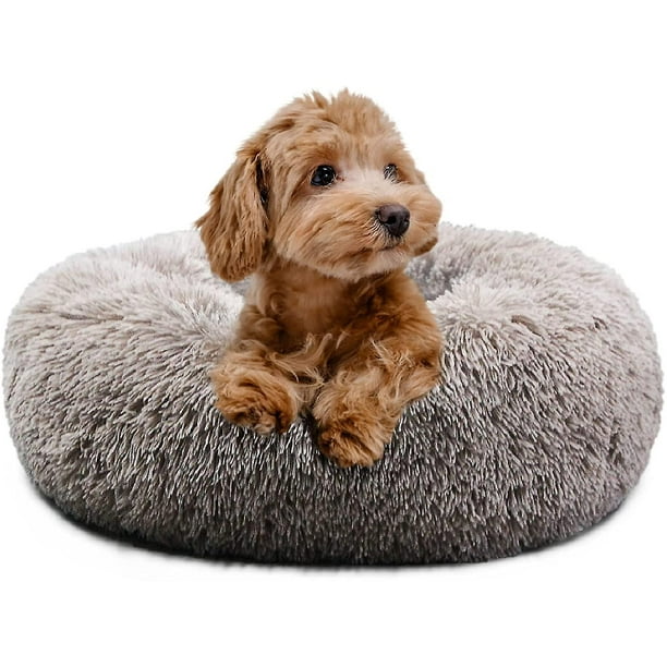 Medium round cheap dog bed