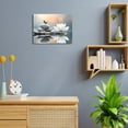 thumbnail image 2 of Lotus Zen Canvas Print Wall Art Modern Artwork Wall Decor, 2 of 8