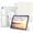 Detachable - White, variant on Aoub Hybrid Slim Case for iPad A16 11th Generation 11 inch 2025 / iPad 10th generation 10.9 inch 2022 with Pencil Holder, Clear Transparent Back, Auto Sleep/Wake, Pink