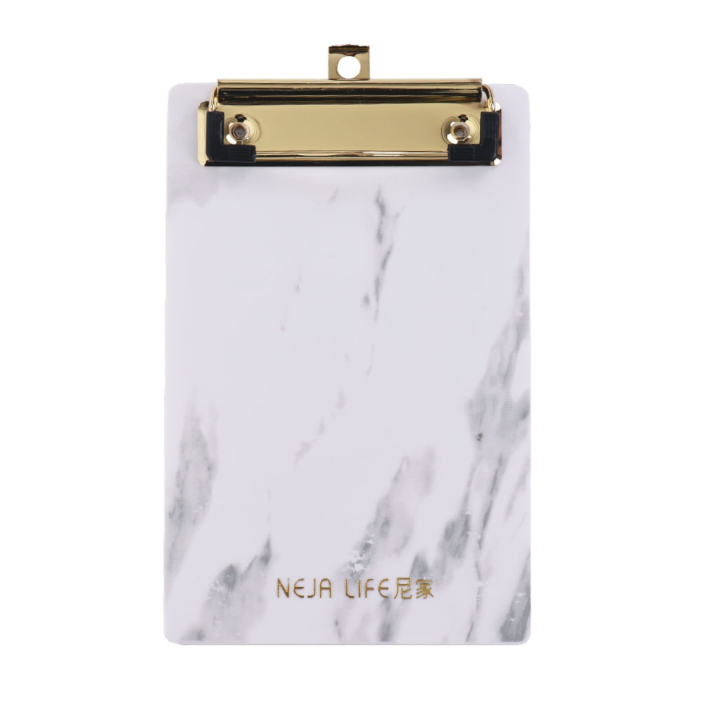 Aibecy Plastic Clipboard Marble Pattern File Folder with Metal Clips Vertical Clip Boards Paper Writing Pad for Nurses Kids A6 Size Aibecy Plastic Clipboard Marble Pattern File Folder with Metal Clips Vertical Clip Boards Paper Writing Pad for Nurses Kids A6 Size