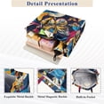 thumbnail image 5 of Butterflies Painting Corduroy Tote Bag Handbag Large Messenger Bag Shoulder Crossbody Zipper Bag Purse, 5 of 8