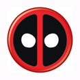 thumbnail image 1 of Deadpool Bouton de Symbole, 1 of 2