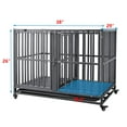 SMONTER Stackable Dog Crates with DividerHeavy Duty Dog Kennels and
