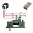 thumbnail image 3 of 4X -SMC02 Stepper Motor Driver Controller Integrated Board Forward/Reverse Pulse Speed Angle Control Module, 3 of 8