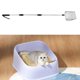 thumbnail image 1 of Recogedor de arena para gatos extensible, sin doblar hacia atrás, recogedor de arena para gatos resistente, ajustable a la longitud deseada 28 mm x 28 mm, 1 of 10