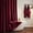 Burgundy, variant on Burgundy Red Shower Curtain for Bathroom, Luxury Crushed Velvet Shower Curtain Red, Dark Shower Curtain Set with Gold Decro Metal Hooks, Machine Washable Thick Fabric, Burgundy, 72 x 72 inches