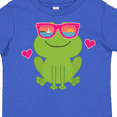 thumbnail image 4 of Inktastic Summer Frog Beach Vacation Sunglasses Girls Toddler T-Shirt, 4 of 5