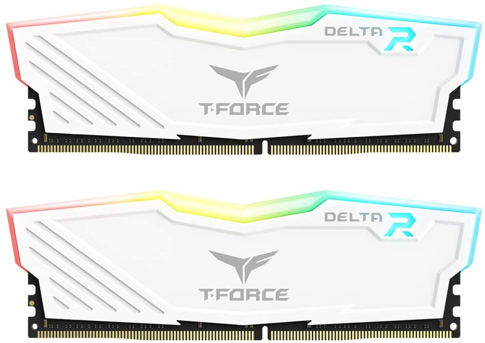 2 x 8GB T-Force Delta II RGB Series DDR4 PC4-24000 3000MHz Desktop Memory Model TF4D416G3000HC16CDC01 Team 16GB