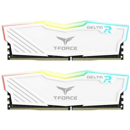 TEAMGROUP T-Force Delta RGB DDR4 32GB (2x16GB) 3200MHz (PC4-25600) CL16...
