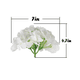 thumbnail image 3 of Cabezas Flores Hortensia Artificial Boda Fiesta Decora 12pzs Xtellar blanco, 3 of 3
