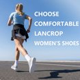 thumbnail image 2 of LANCROP Women Slip On Flat Shoes Athletic Sneakers Walking Shoes Casual Tennis Sneaker, 2 of 10