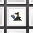 thumbnail image 4 of Gallery Pops The Little Mermaid Live Action - Ariel On The Rocks Wall Art, White Framed Version, 12" x 12", 4 of 5
