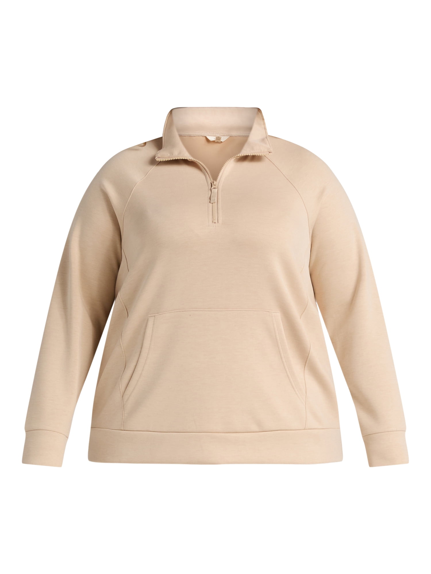 Terra & Sky Women's Plus Scuba Knit Sweatshirt and Sweatpants Set, 2-Piece, Sizes 0X-4X