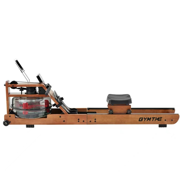 Incline Fit 1411 Wood Water Rowing Machine with Monitor