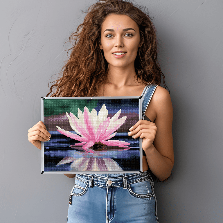 Diamond Dotz Reflections Flower Diamond Painting Kits for