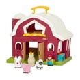 thumbnail image 1 of Battat – Big Red Barn – Animal Farm Playset para niños pequeños 18M+ (6Piece), Dark Red, 1 Battat Battat, 1 of 4