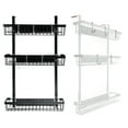 thumbnail image 3 of Fridge Side Shelf Refrigerator Spice Storage Rack,3-Layer Shelf Fridge Organizer, Kitchen Rack  Kitchen Organizer, 3 of 7