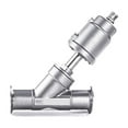 thumbnail image 3 of Seat Valve 1/2" 3/4" 1" Female Thread Y Type Pneumatic Angle Seat Valve DN15 DN20 Stainless Steel Welding/Clamp High Temperature Steam ,Convenient to Use, 3 of 8