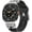 Black Silver, variant on One Click Attachment Rugged Armor Strap for Samsung Galaxy Watch 7 Ultra Band, Silicone Sport Replacement Wristband for Galaxy Watch Ultra Men Women Band
