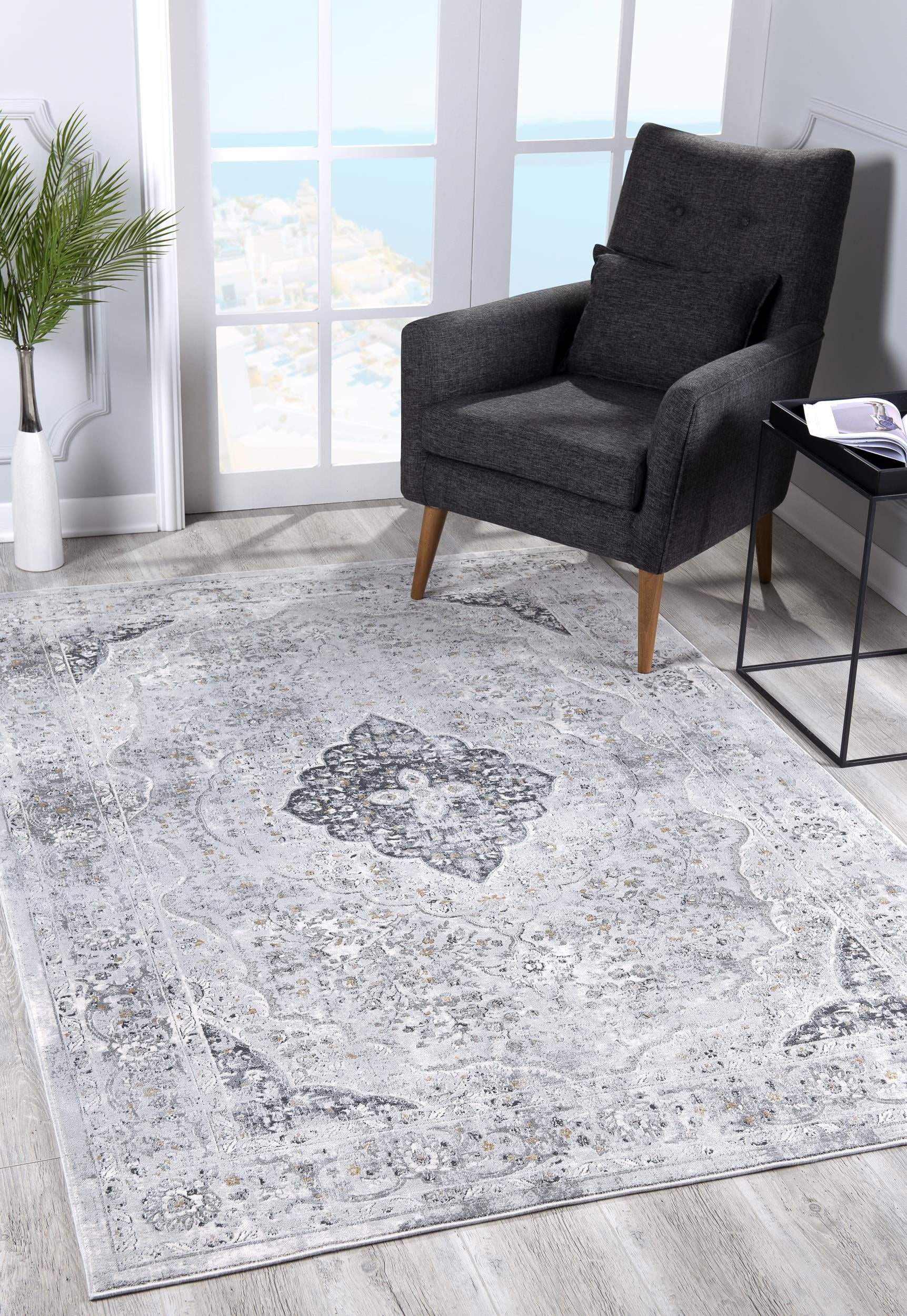 Rug Branch Capri Collection Modern Oriental Area Rug