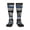 3 Black, variant on Women's Knee High Socks Thin Blue Line Black Flag Outdoor Casual Tube Socks