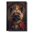 thumbnail image 2 of Hudo Pet Portrait in a Royal Costume Dog - Cairn Terrier Dog Poster, Dog Pictures Wall Decor, Cairn Terrier Dog Canvas Wall Art Framed Dog Lovers Gifts 12x18 Inch, 2 of 5