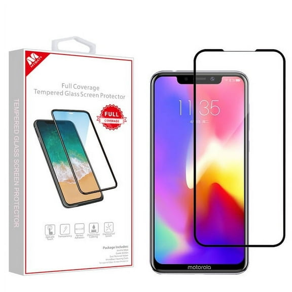 Motorola Moto E (2020) Tempered Glass Screen Protector [Edge to Edge Coverage] FULL Coverage Protection Durable Tempered Glass HD Clear Screen Protector 9H Guard for MOTOROLA Moto E / 2020