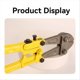 thumbnail image 2 of 18In Medium Bolt Cutters Soft-grip Rubber Ergonomic Handles, 2 of 5
