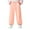 Pink, variant on GigrtiJin 2-10 Years Toddler Children's Sweatpants Solid Color Cotton Elastic Waisted Bottom Cinch Jogger Pants Casual Sport Pants