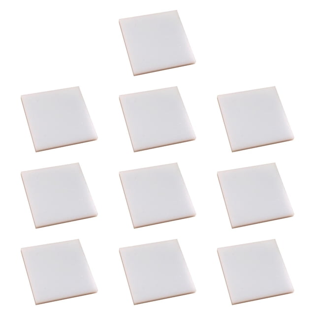 100 almohadillas para perforar artesanías de cuero, silenciosas, con absorción de impactos, portátiles, resistentes al desgarro, para manualidades de