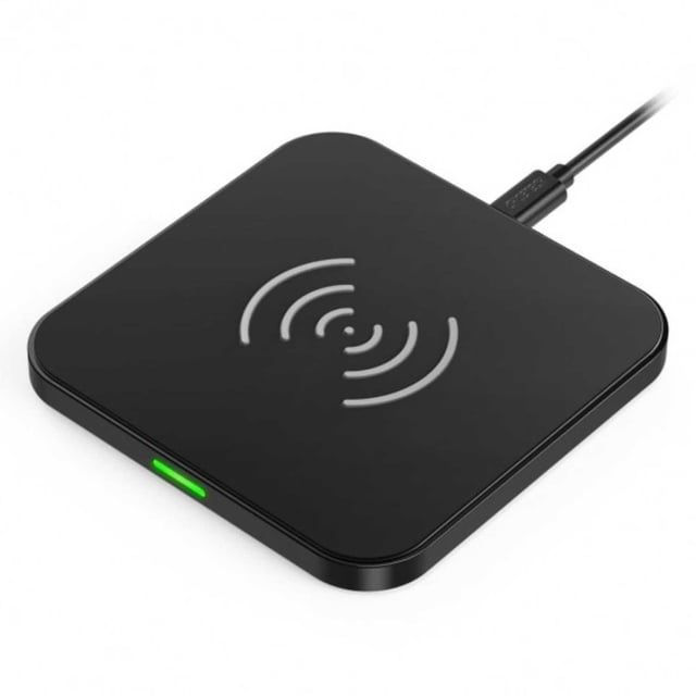Base Cargador CHOETECH rapido inalambrico Qi 10W Negra Choetech Qi 10W
