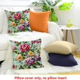 thumbnail image 4 of Farmhouse Decor floral pattern colorful flowers cross stitch Party Supplies for Home Sofa Couch Linen 100%, 4 of 5