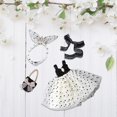 thumbnail image 4 of Ropa y accesorios para muñecas de moda Baoblaze vestido de fiesta con banda para el cabello y bolso para muñeca de niña 11.81 pulgadas trajes de vestido de muñeca, 4 of 8