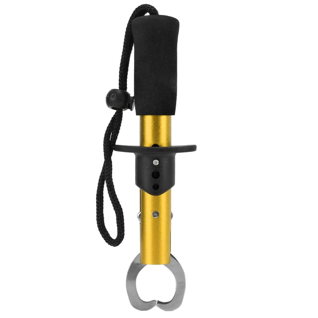 Pince à Lèvres en Acier Inoxydable avec Sangle de Poignet Accessoires de Pêche