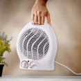 thumbnail image 5 of BotaniNest Portable Space Heater With Fan – 2 In 1 Hot & Cold Adjustable Thermostat Overheat Compact Personal Heater Fan For Home Bedroom And Desk Use, 5 of 5
