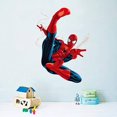 thumbnail image 2 of 3D Spiderman Wall Stickers Effect Bedroom Decor Stickers Decoration Giant Wall Sticker Repositionable Wall Stickers Kids Spiderman, 2 of 3